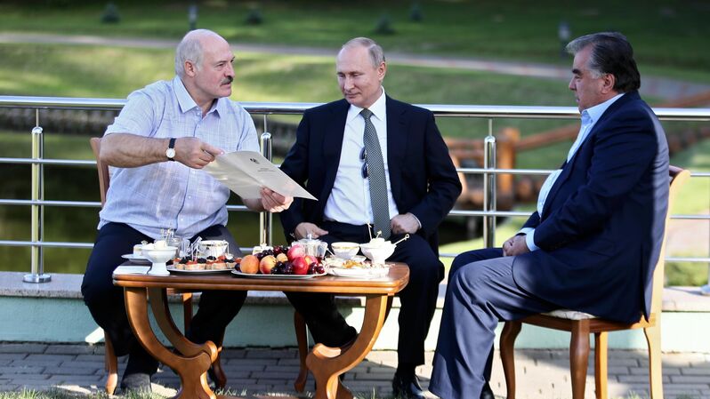 Рабочий визит президента РФ В. Путина в Республику Беларусь Рабочий визит президента РФ В. Путина в Республику Беларусь - «Россия сегодня», 800, 08.09.2021